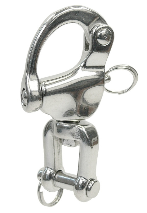 Карабин фаловый со скобой 70 мм нерж (10247977)